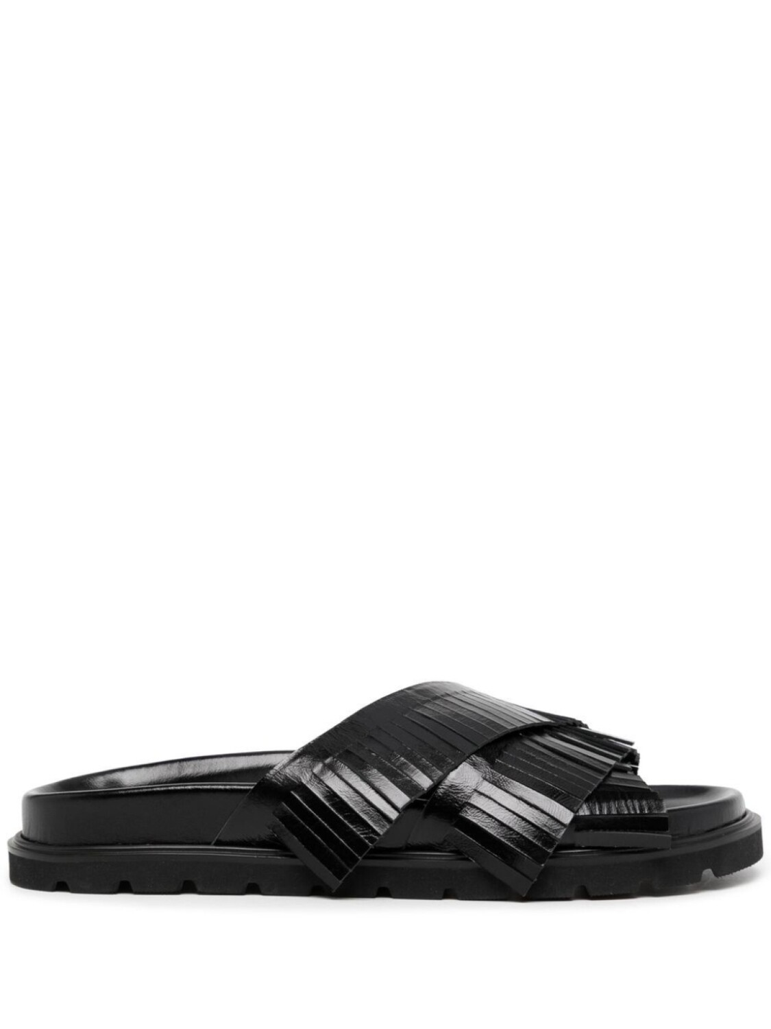 

Сандалии Cross Fringe Mold Reike Nen, черный