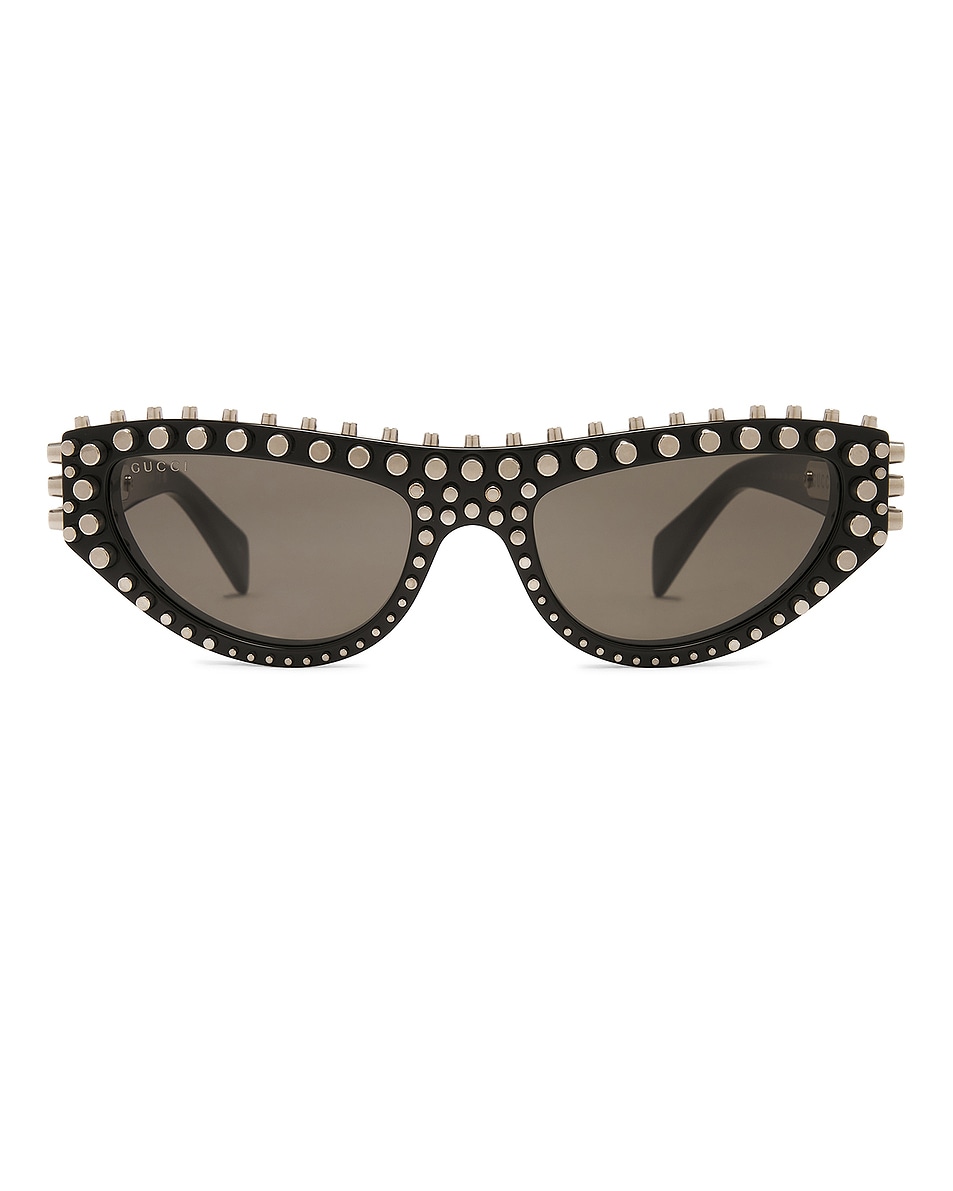

Cat Eye Солнцезащитные очки Gucci, Black & Grey