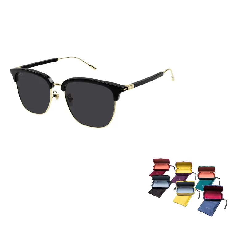 

GUCCI Солнцезащитные очки Panthos, Black Gray