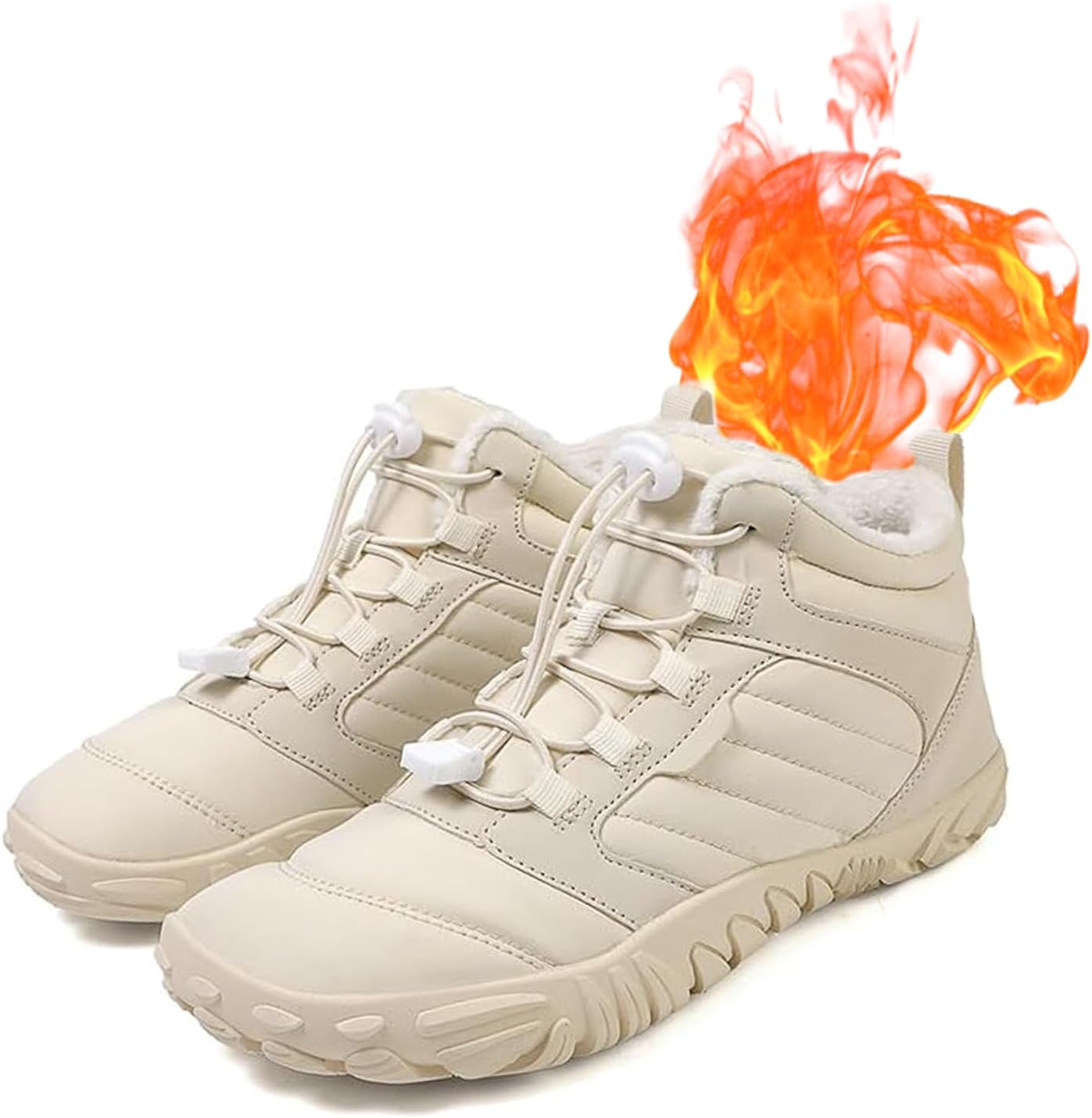 

Водонепроницаемые зимние туфли Giltpeak, удобные ботинки Pro, противоскользящие и водонепроницаемые зимние, для мужчин и женщин, белый