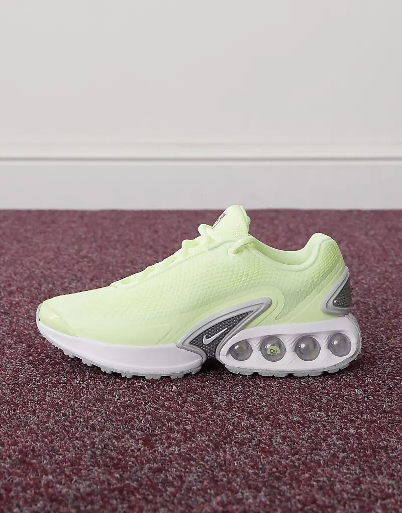 Кроссовки Nike Air Max DN зеленого цвета — фото 2