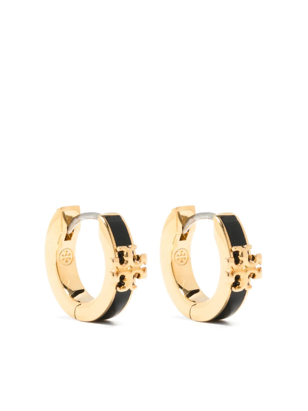 

Серьги-хагги Kira с эмалью Tory Burch, золотой