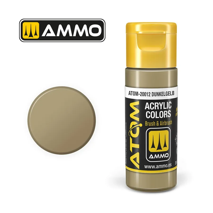 

Денкельгельб, ATOM Acrylic Paints
