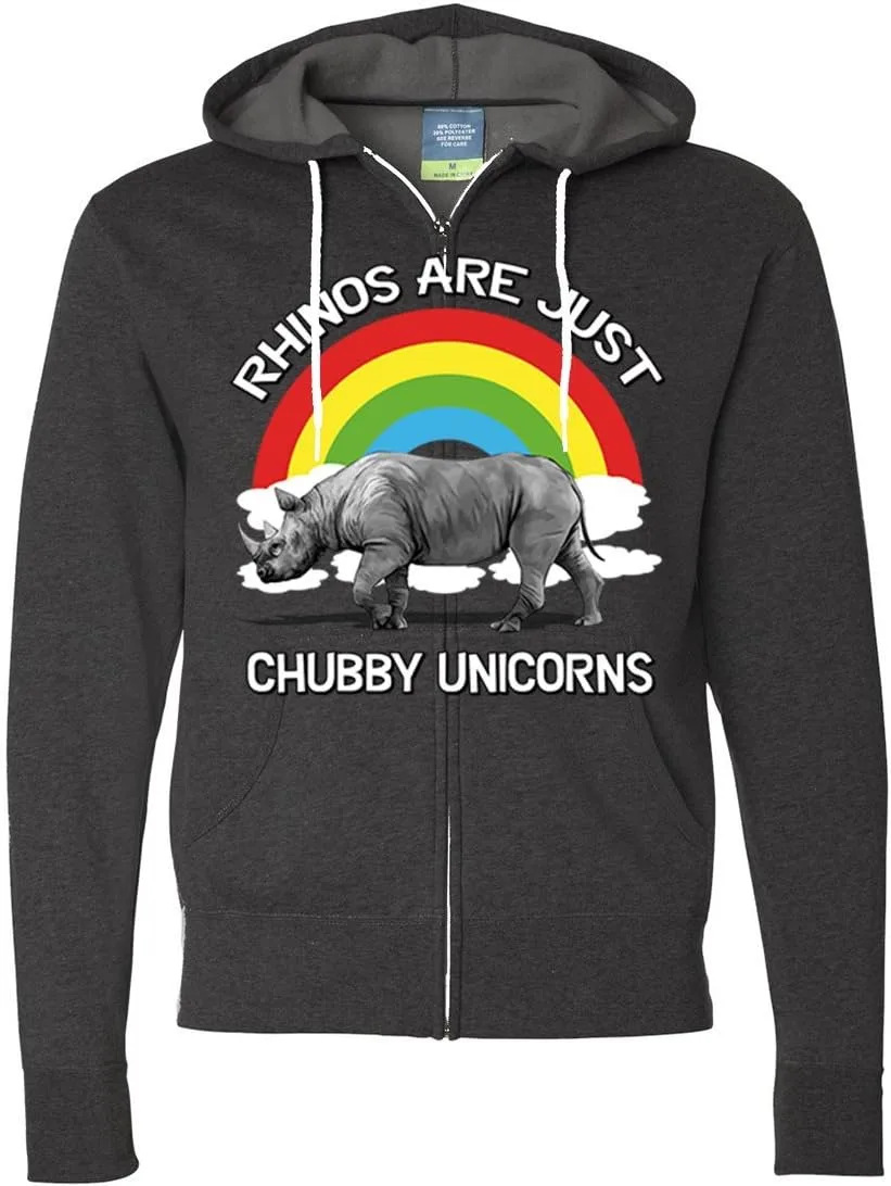 

Толстовка Chubby Unicorn с молнией Dolphin Shirt Co