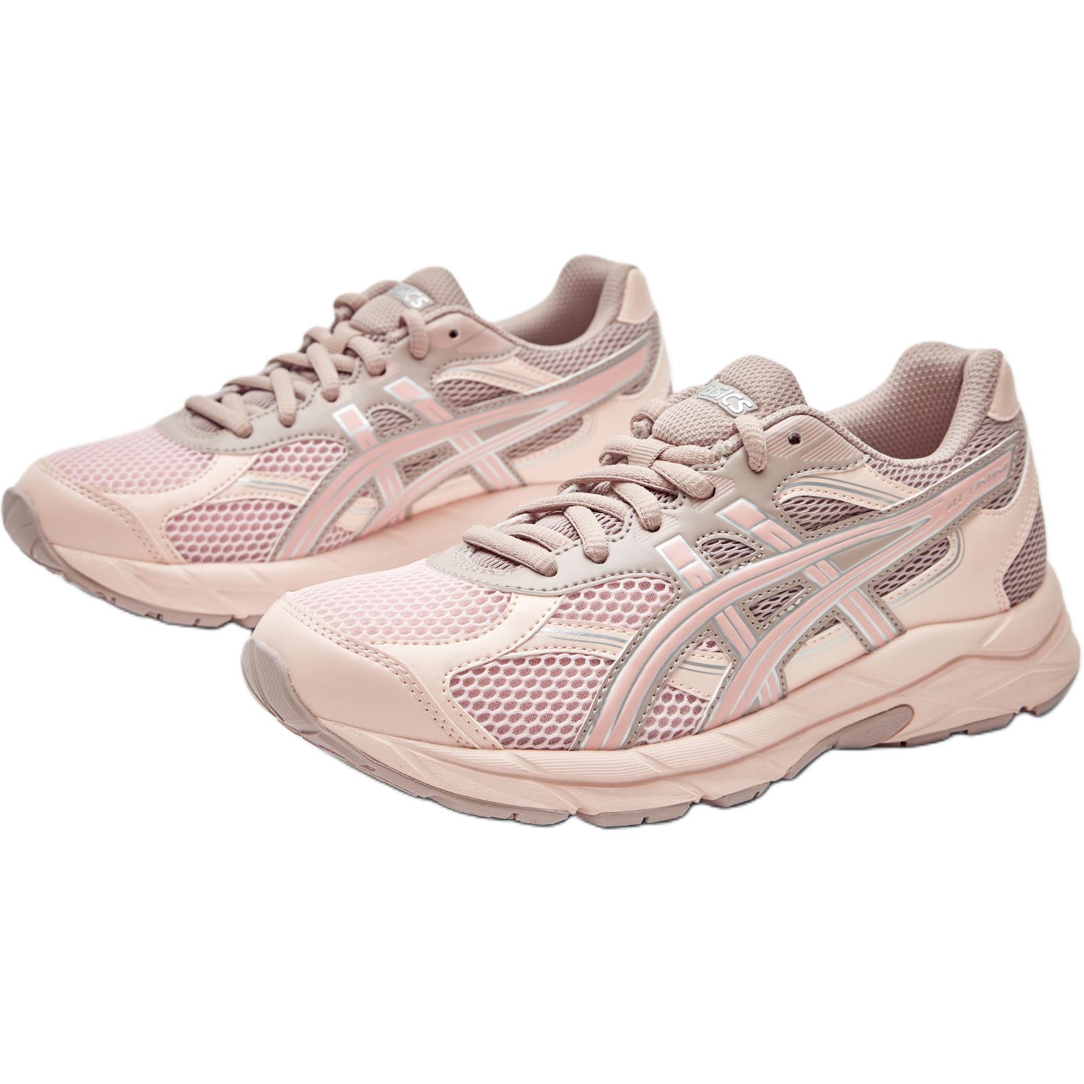Низкие детские кроссовки для бега GEL CONTANA GS Rebound Breathable Support ASICS, розовый — фото 3