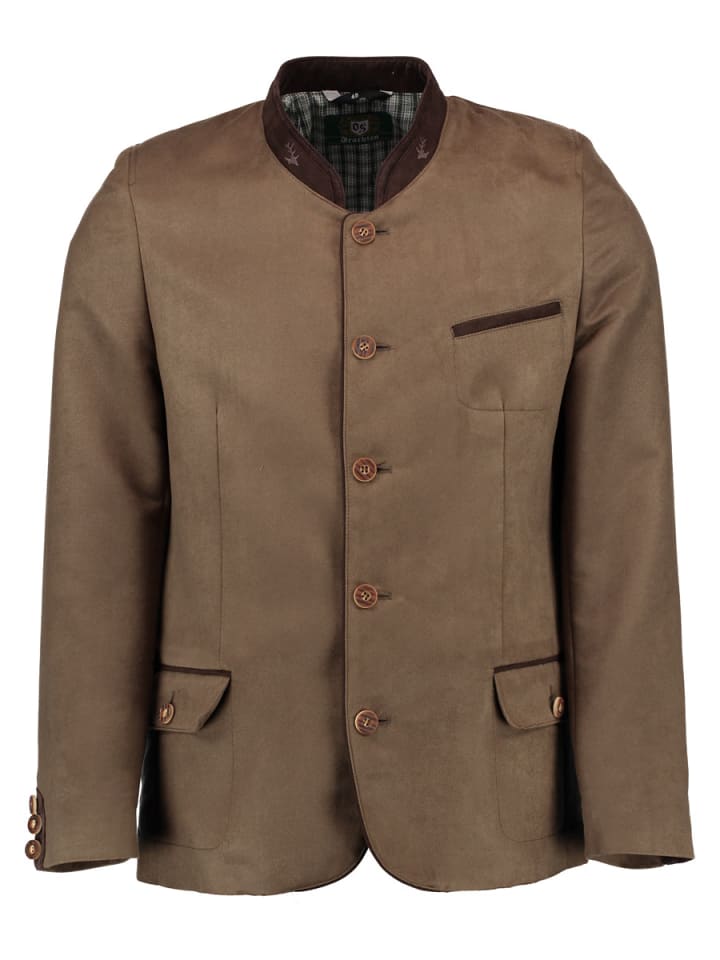 

OS-Trachten Куртка Frura средне-коричневого цвета