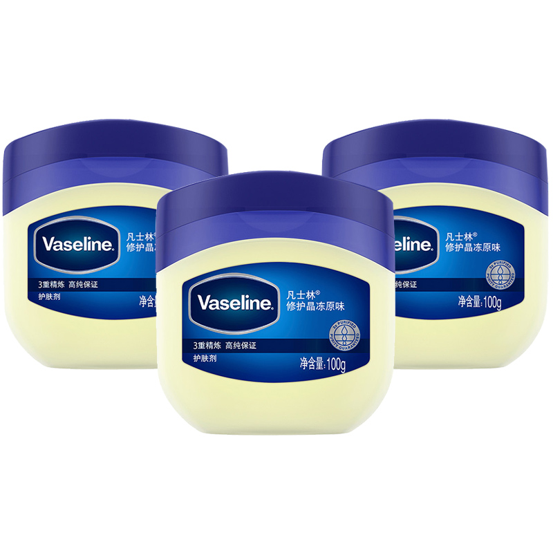 Ремонтирующий лосьон для тела Repairing Crystal Jelly Original Flavor с увлажняющим стойким ароматом 50г/50г*2/100г/100г*3 Vaseline — фото 3