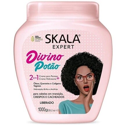 

Creme Hidratante Para Cabelos Divino Potão 2 Em 1 Skala - 1 кг