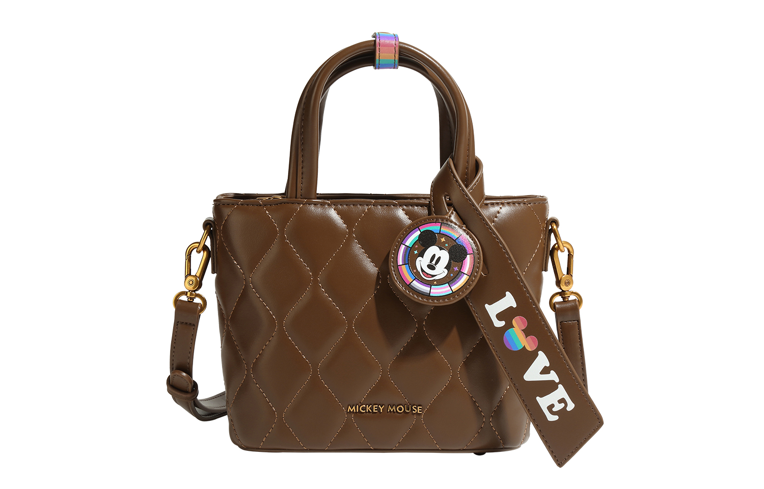 

Disney Микки Серия Полиуретановая поясная сумка, Brown