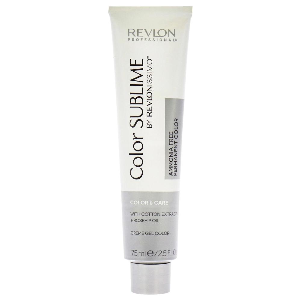 Краска для волос Revlonissimo Color Sublime - 731 Средне-пепельно-золотистый блонд от Revlon, унисекс - 2,5 унции, прозрачный — фото 2