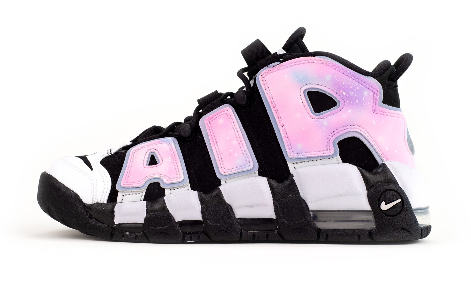 

Баскетбольные кроссовки Air More Uptempo Vintage женские, среднего размера, черные/розовые Nike, Черный, Баскетбольные кроссовки Air More Uptempo Vintage женские, среднего размера, черные/розовые Nike