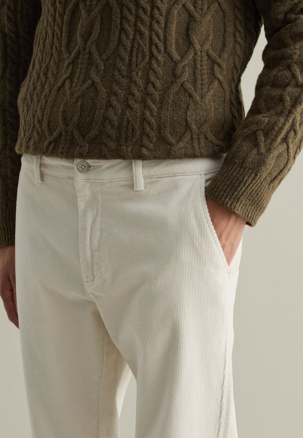 

Чиносы PIOMBO, молочный