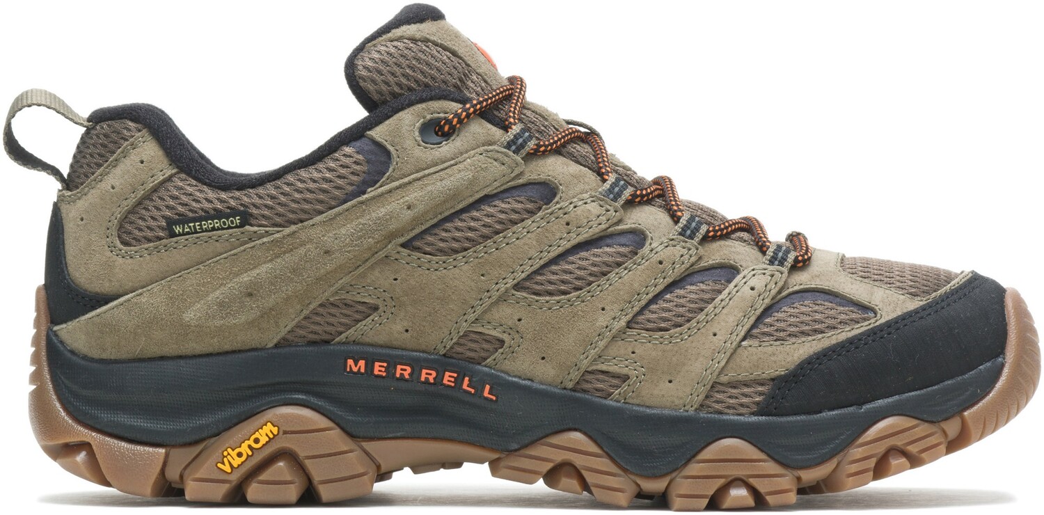 

Водонепроницаемые походные мужские ботинки Merrell Moab 3, зеленый