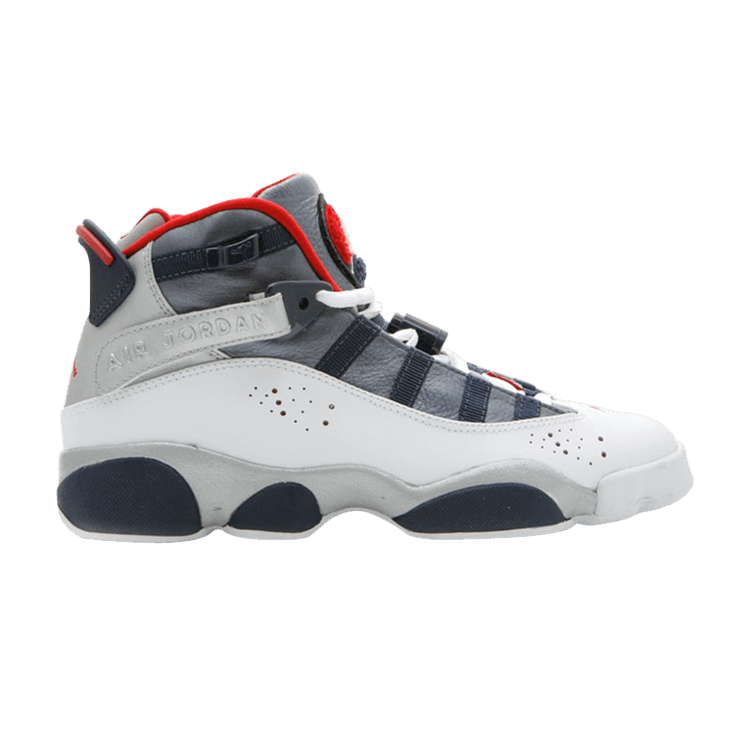 

Кроссовки Air Jordan 6 Rings Gs 'Olympic', белый