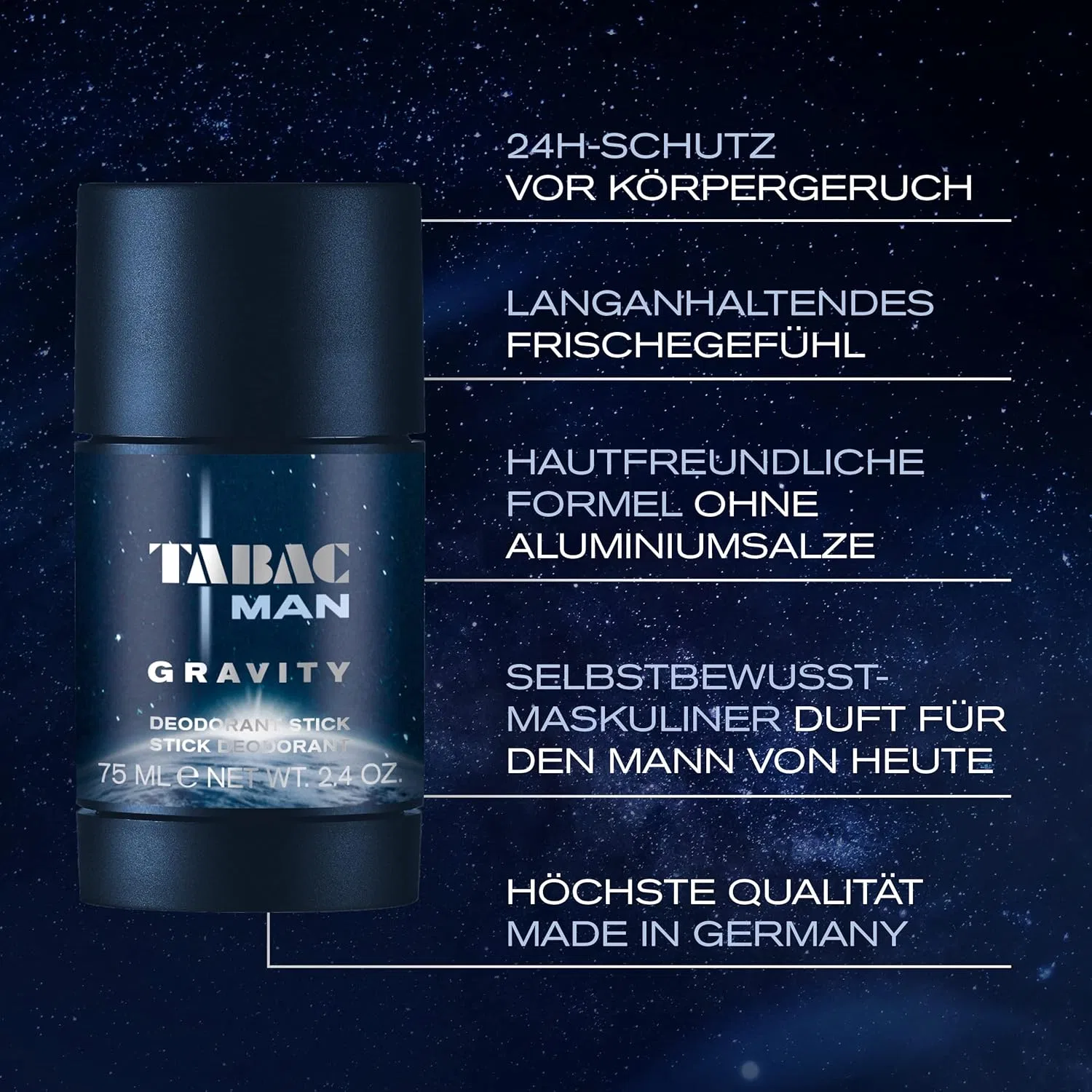 Мужской дезодорант-стик «Man Gravity» от Tabac Tabac Original, Predecessor — фото 2