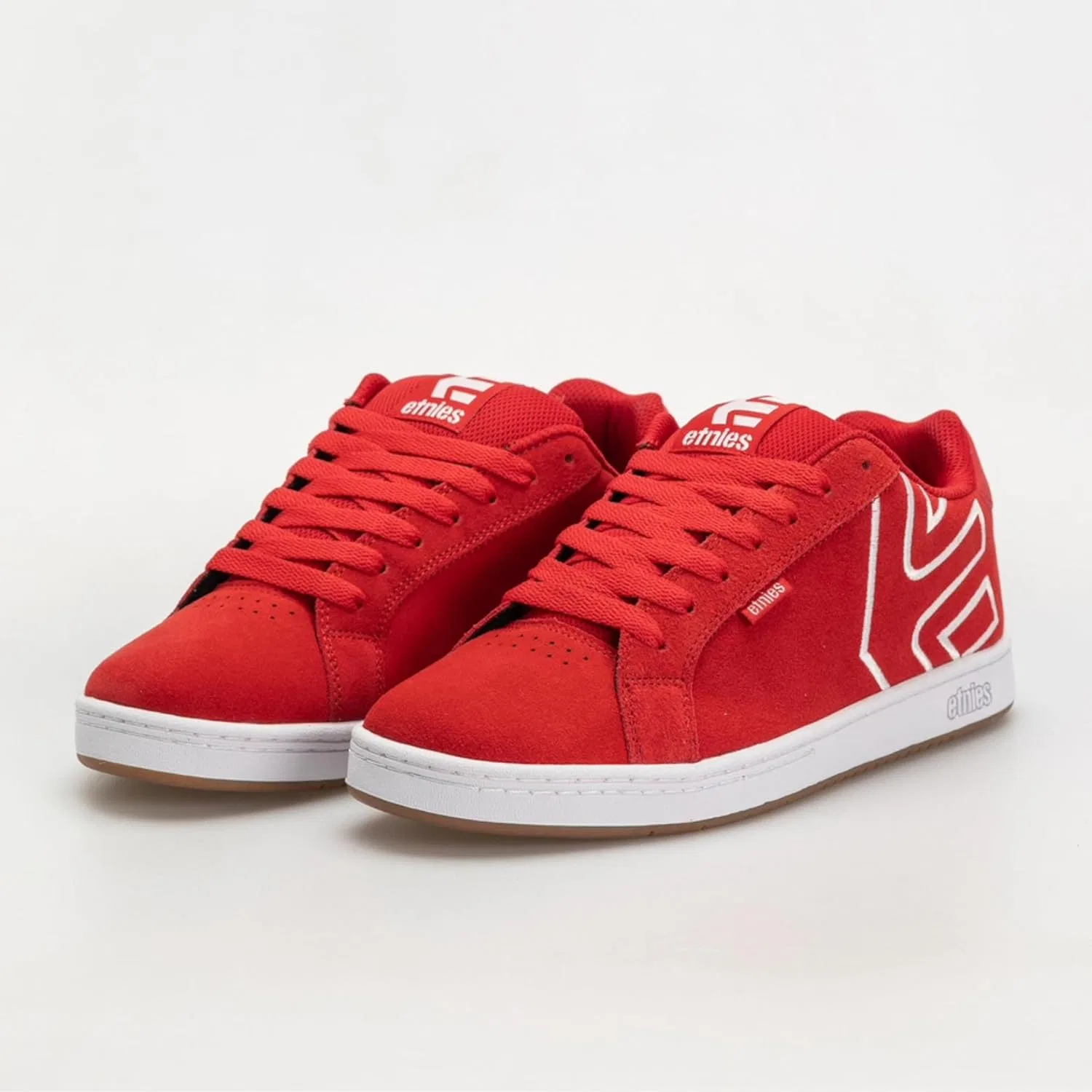 Кроссовки Fader Etnies, Red White Gum — фото 4