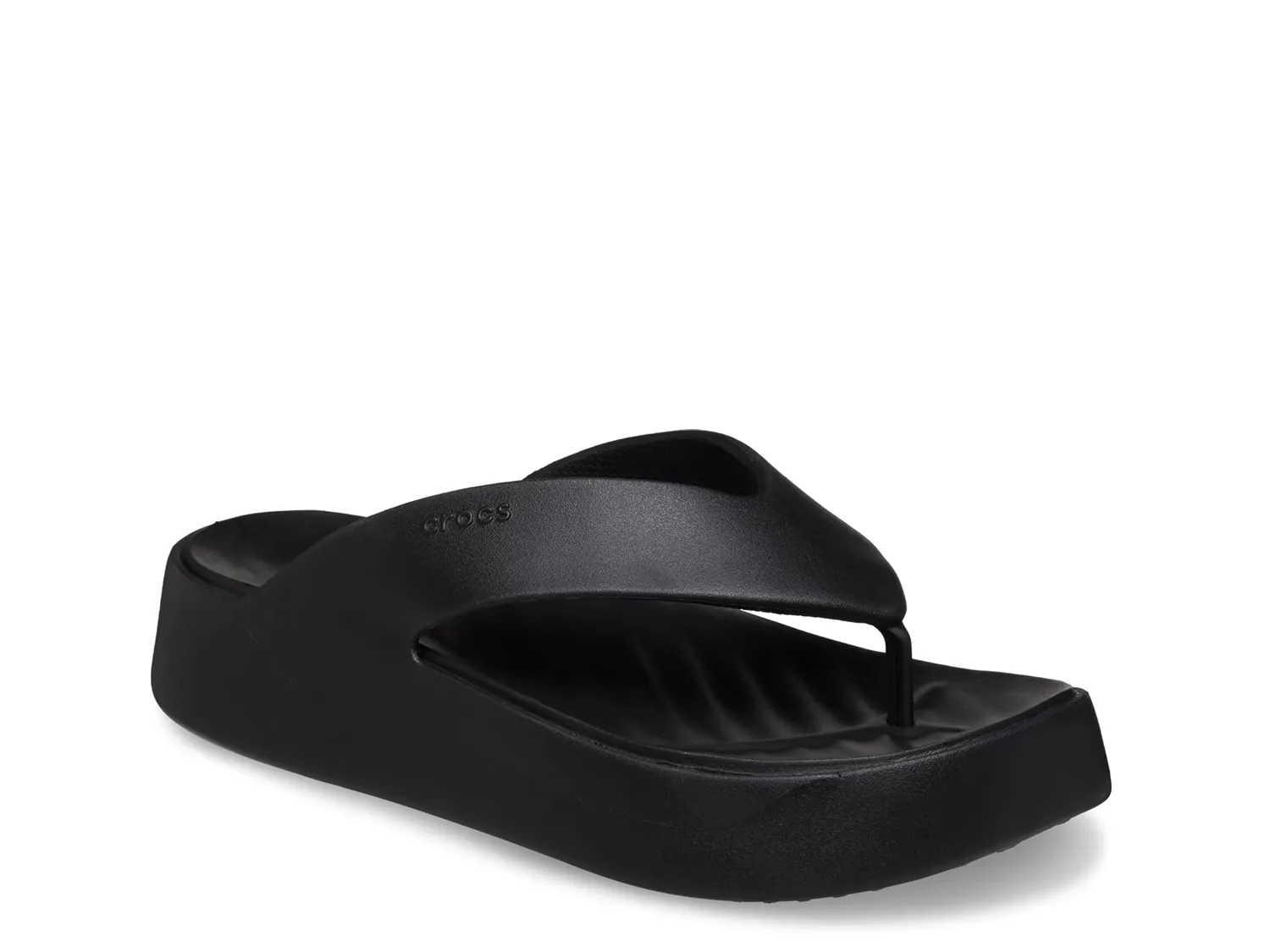 Сандалии Getaway Platform Sandal Crocs, черный