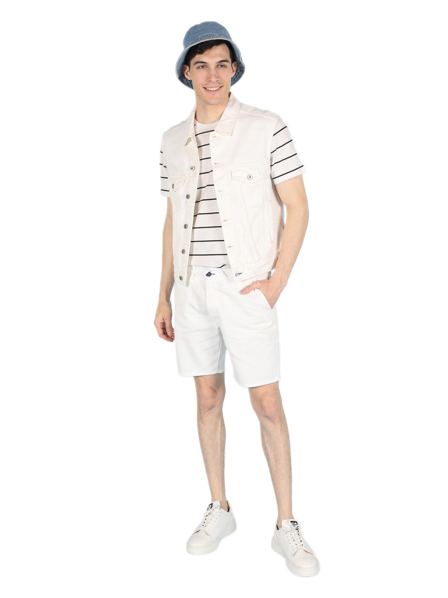 

Жилет Colin's, цвет White denim, Белый, Жилет Colin's, цвет White denim