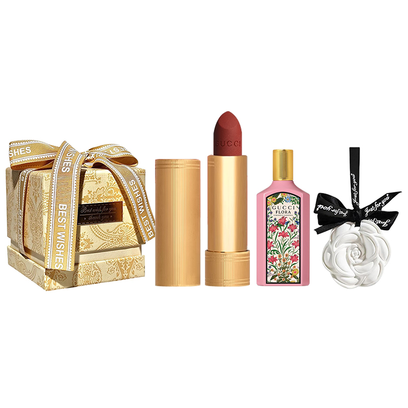 

Золотые наборы для макияжа Tube женские GUCCI