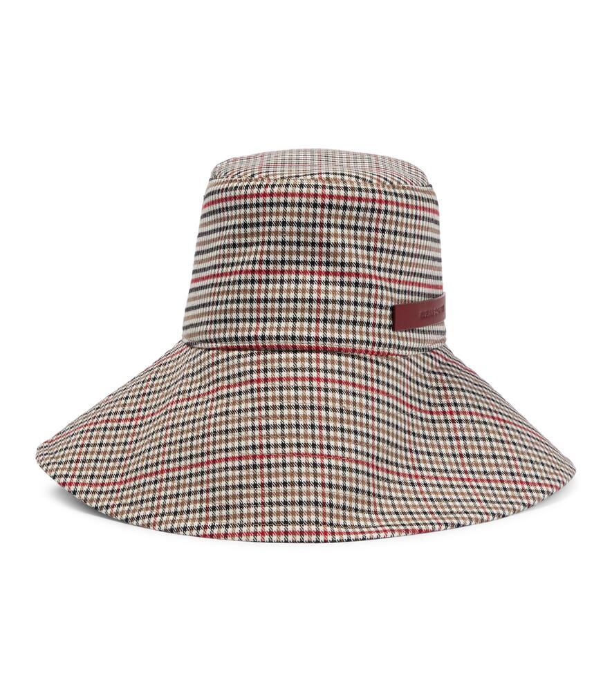 

Ведро-шляпа из смесовой шерсти в клетку Ruslan Baginskiy