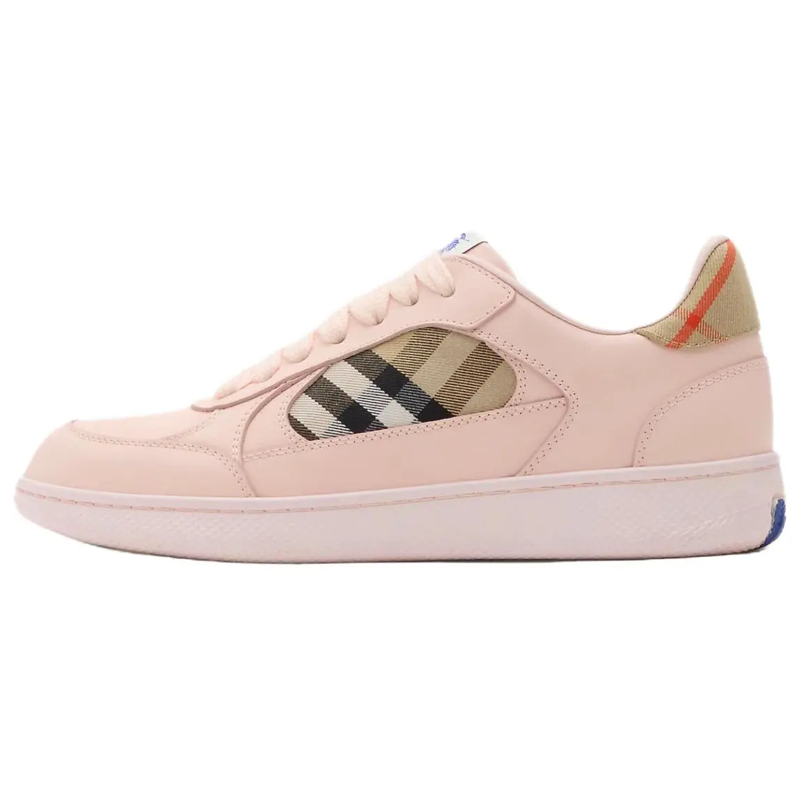 Burberry Террасовые лоу-топ скейтборд кроссовки женские розовые, цвет Pink