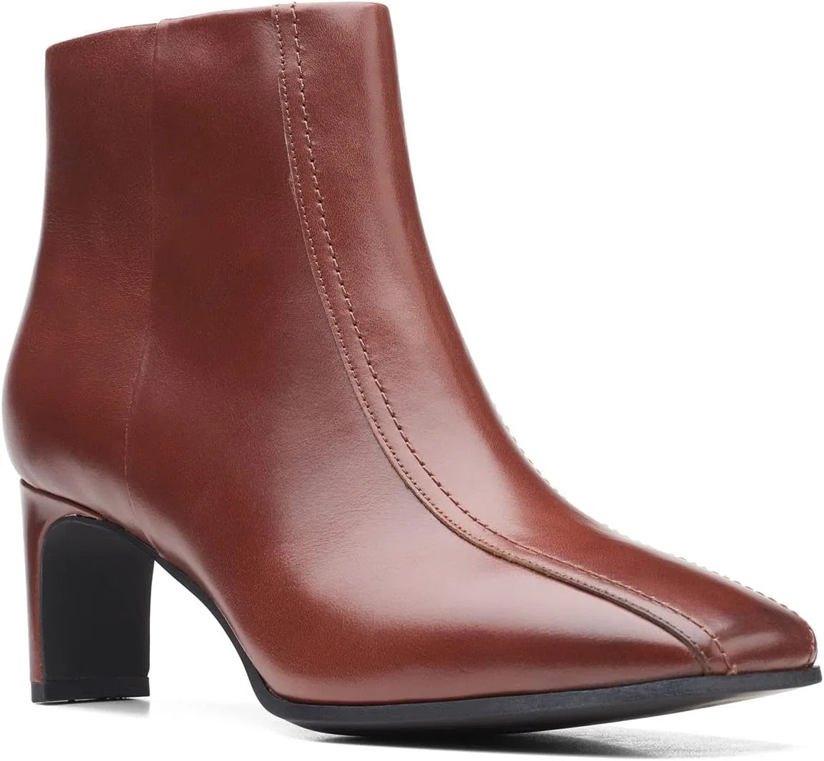 Кожаные ботинки Clarks Seren 55 Top, Brown — фото 2