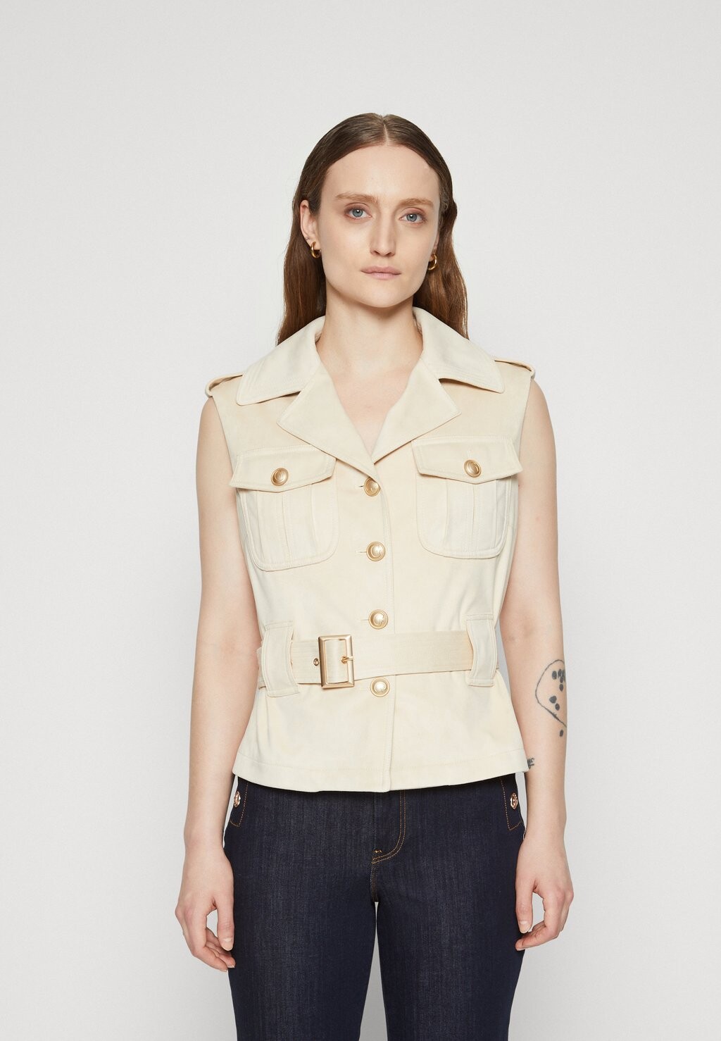 

Жилет FELISIA VEST Guess, бежевый