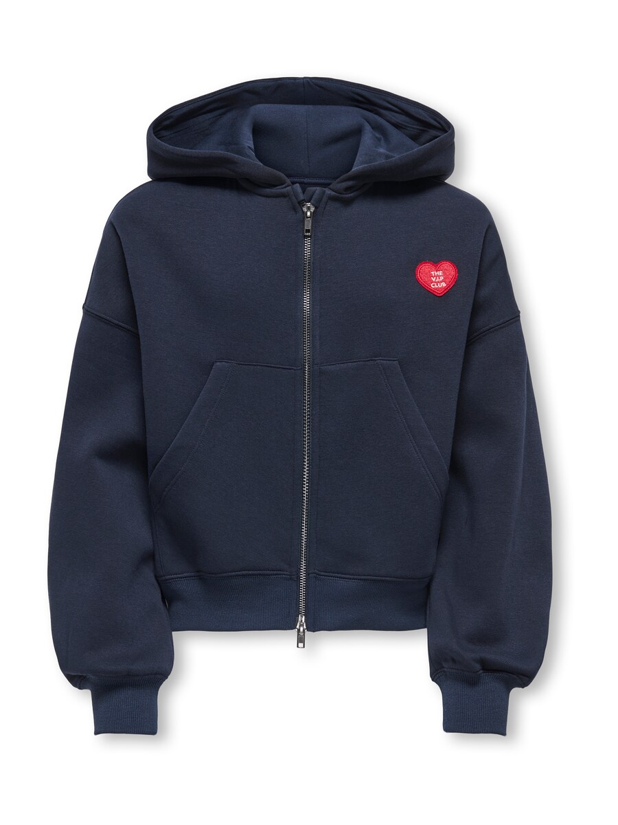 

Толстовка с капюшоном на молнии ONLY GIRLS KOGEVISA, Night Blue