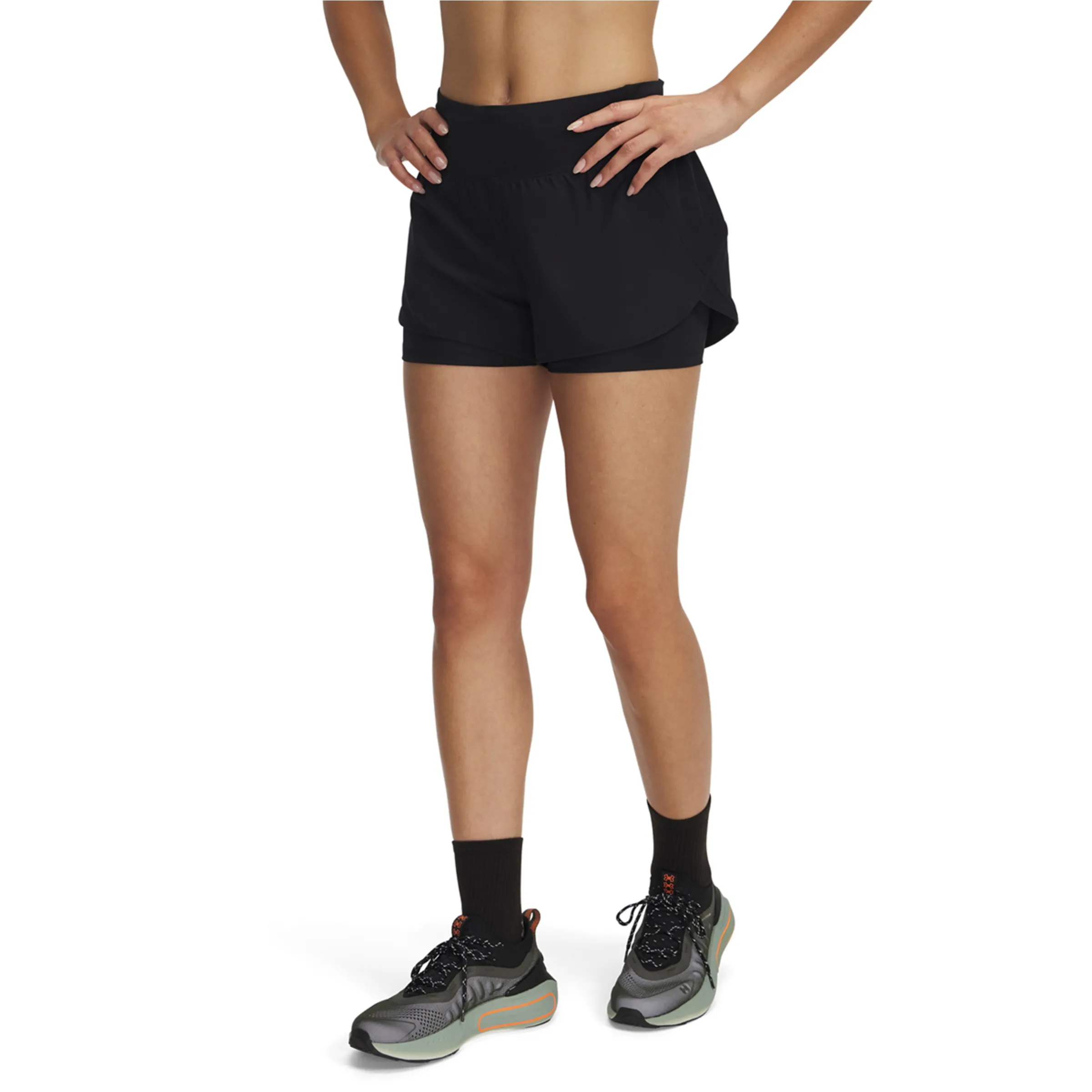 

Женские шорты UA Launch Pro 3" 2in1 Shorts Under Armour, черный