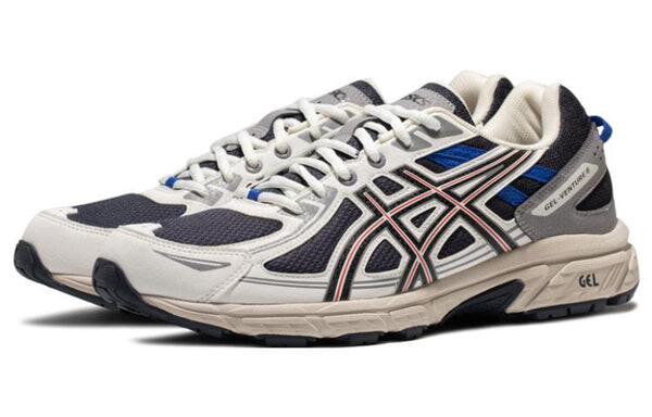 Кроссовки гель венчур 6 Asics, белый — фото 2
