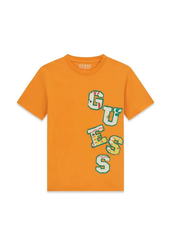 Футболка с логотипом mit Guess, Orange