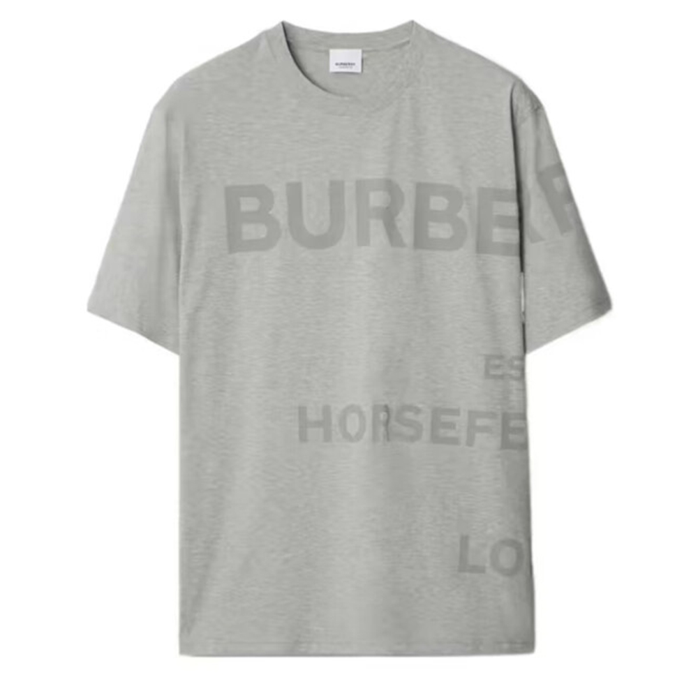 Футболка Burberry мужская серый — фото 3