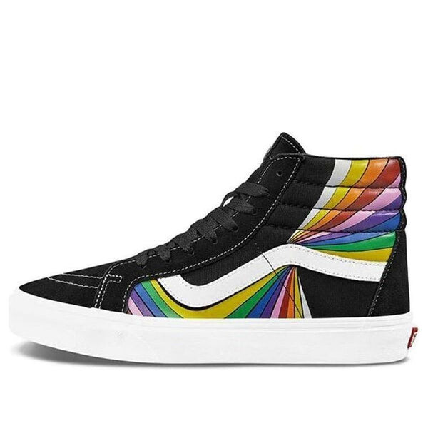 

Кроссовки sk8-hi reissue 'refract - white' Vans, черный