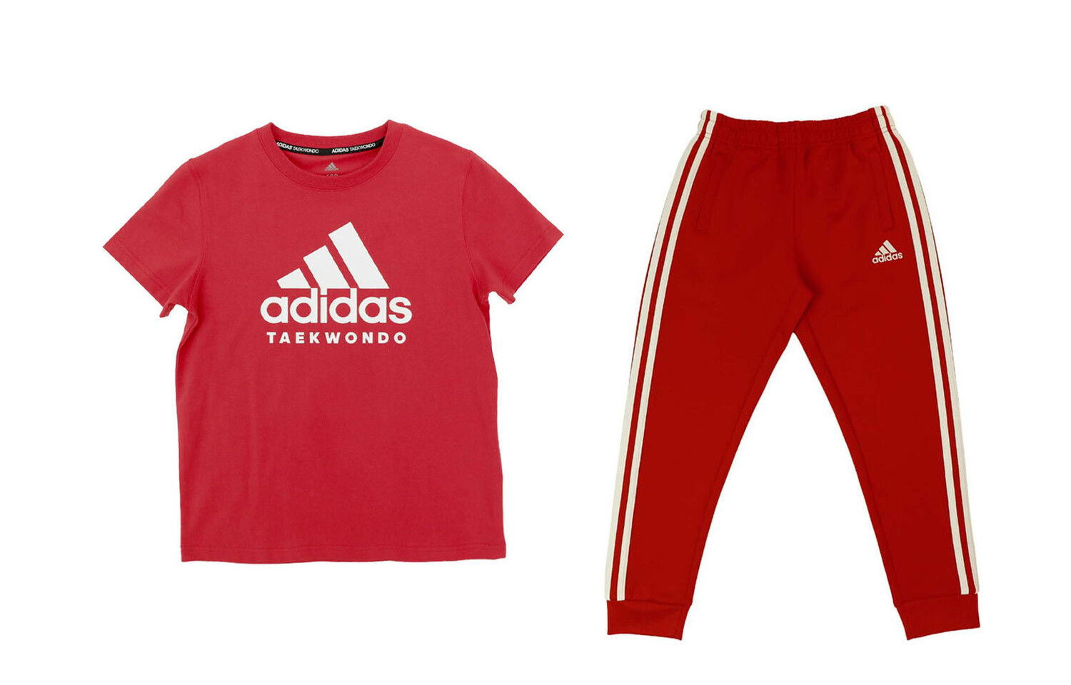 

Комплект футболка и штаны Adidas, красный