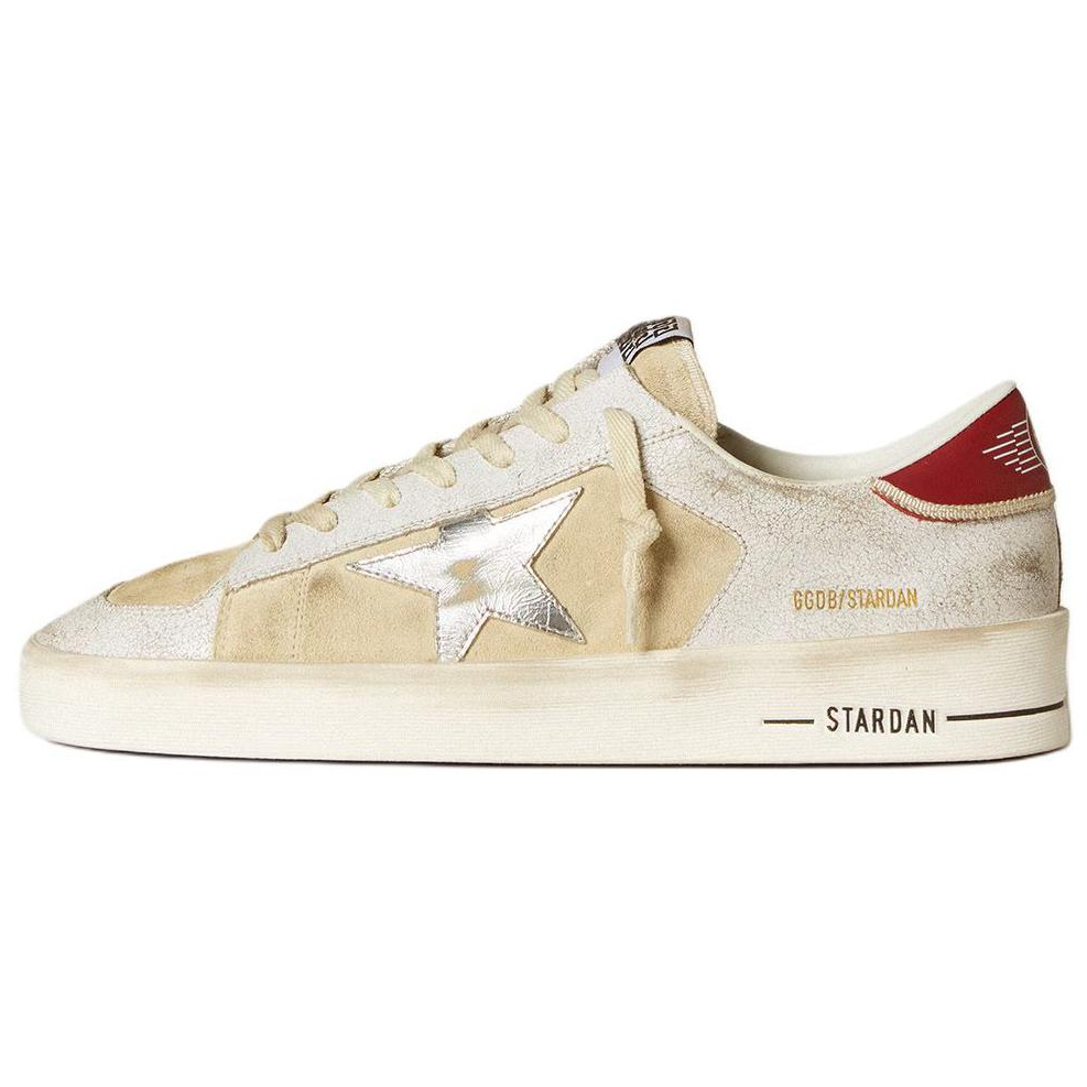 

Golden Goose Низкие кроссовки для скейтбординга Stardan, бежевые, мужские