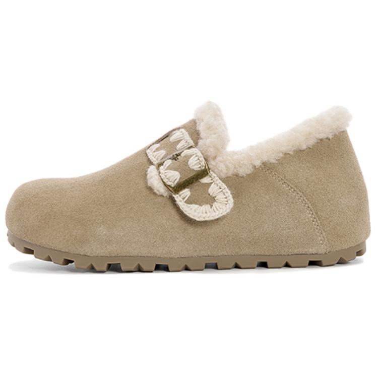 ST&SAT Женские зимние ботинки до щиколотки цвет хаки, цвет Khaki