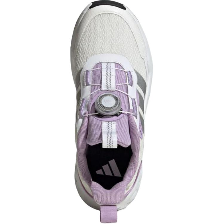 Низкие детские кроссовки для бега Adidas, белый — фото 4