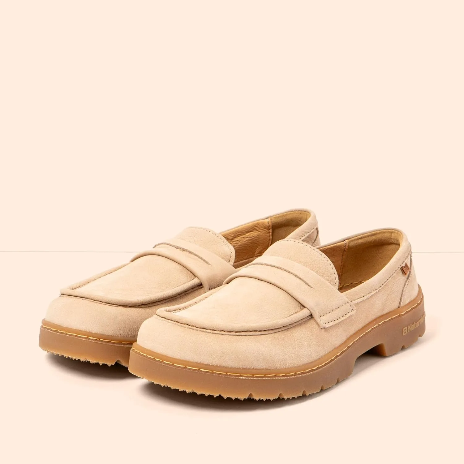 Кроссовки EL Naturalista Unisex N5239 Nomada, Cremefarben, 39 EU Weit, кремовый — фото 4