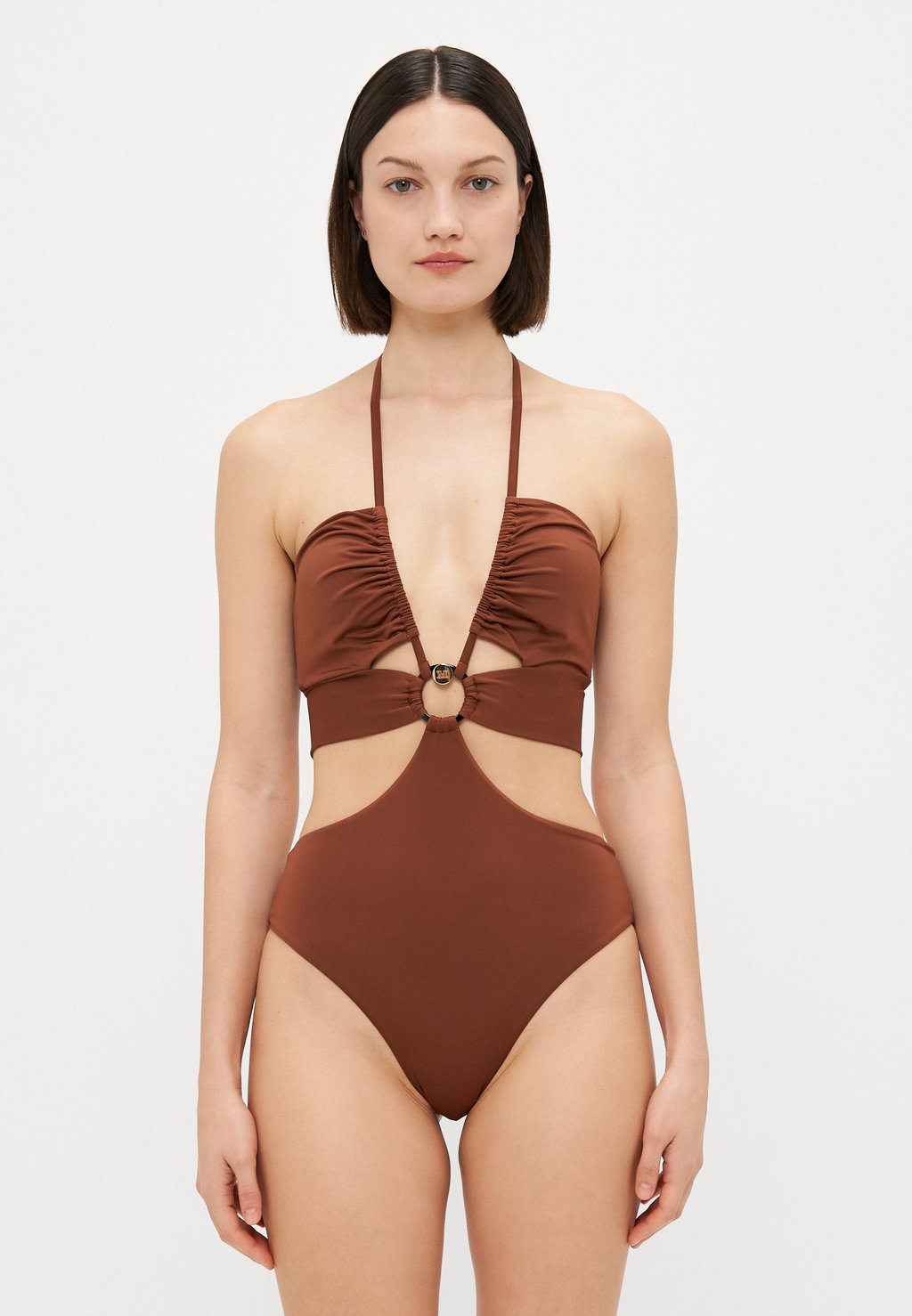 

Купальник CLEOPATRA Max Mara Beachwear, коричневый