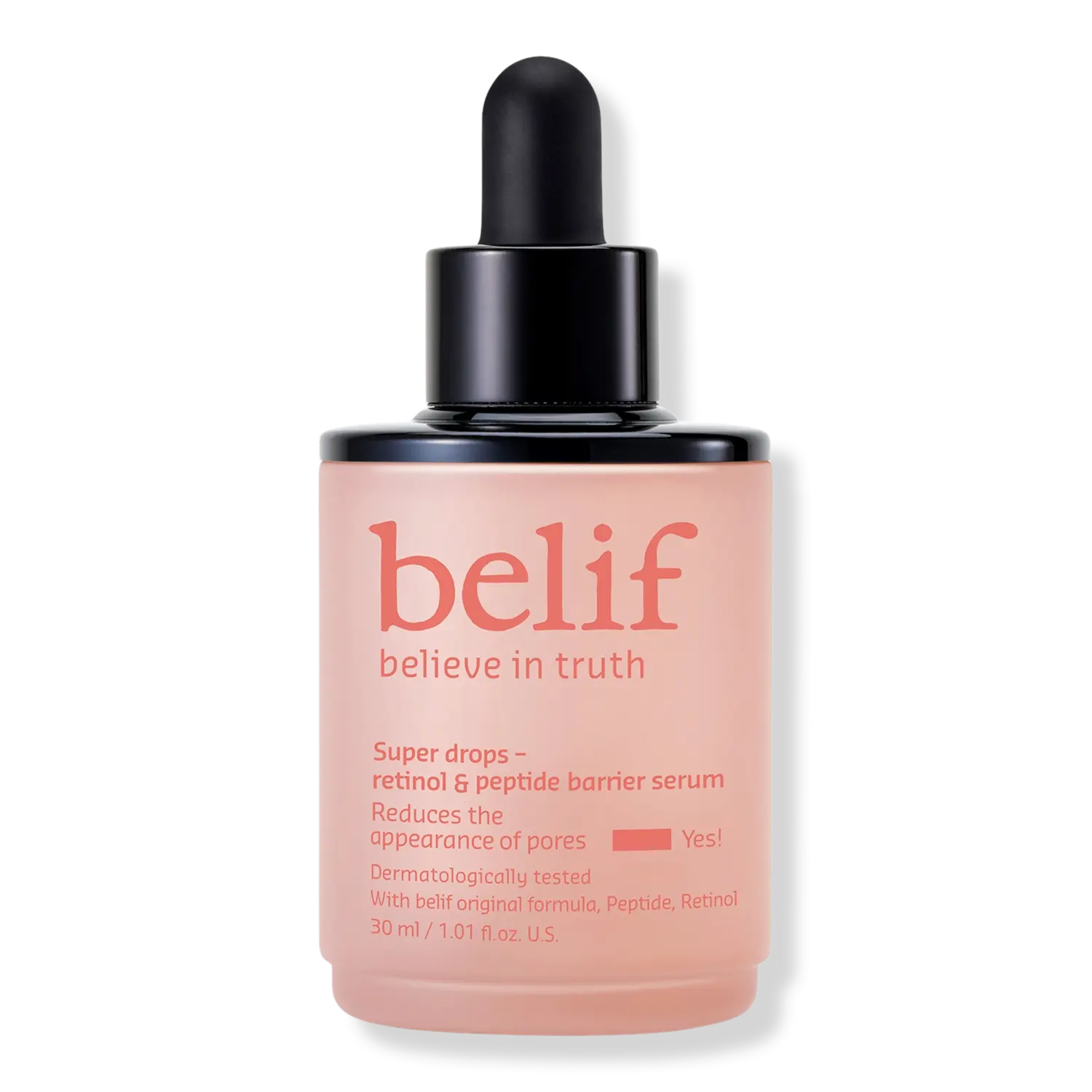 

Сыворотка Super Drops с ретинолом и пептидным барьером belif