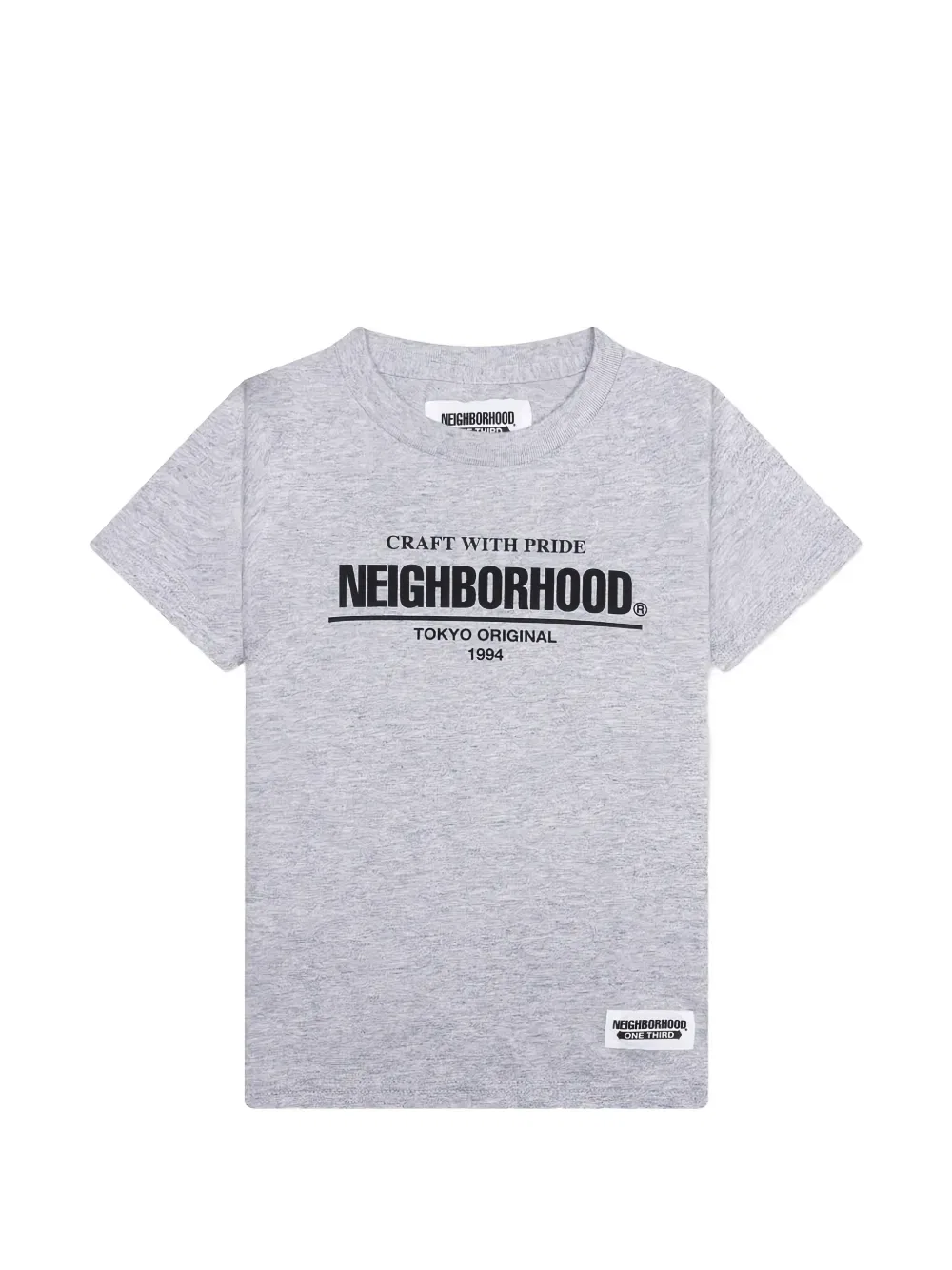 Футболка с логотипом Neighborhood, серый