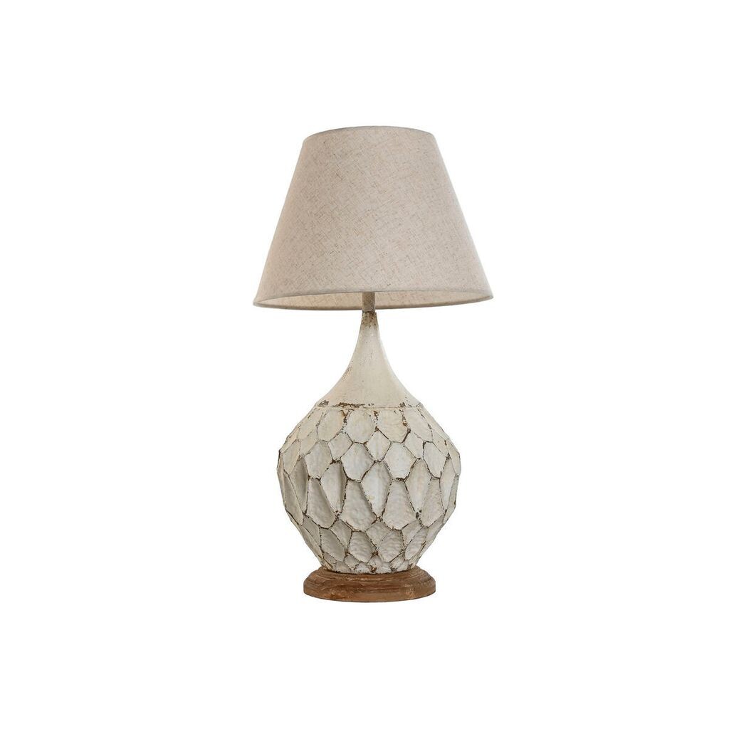 

Настольная лампа Home ESPRIT White Metal 50 Вт 220 В 40 x 40 x 81 см