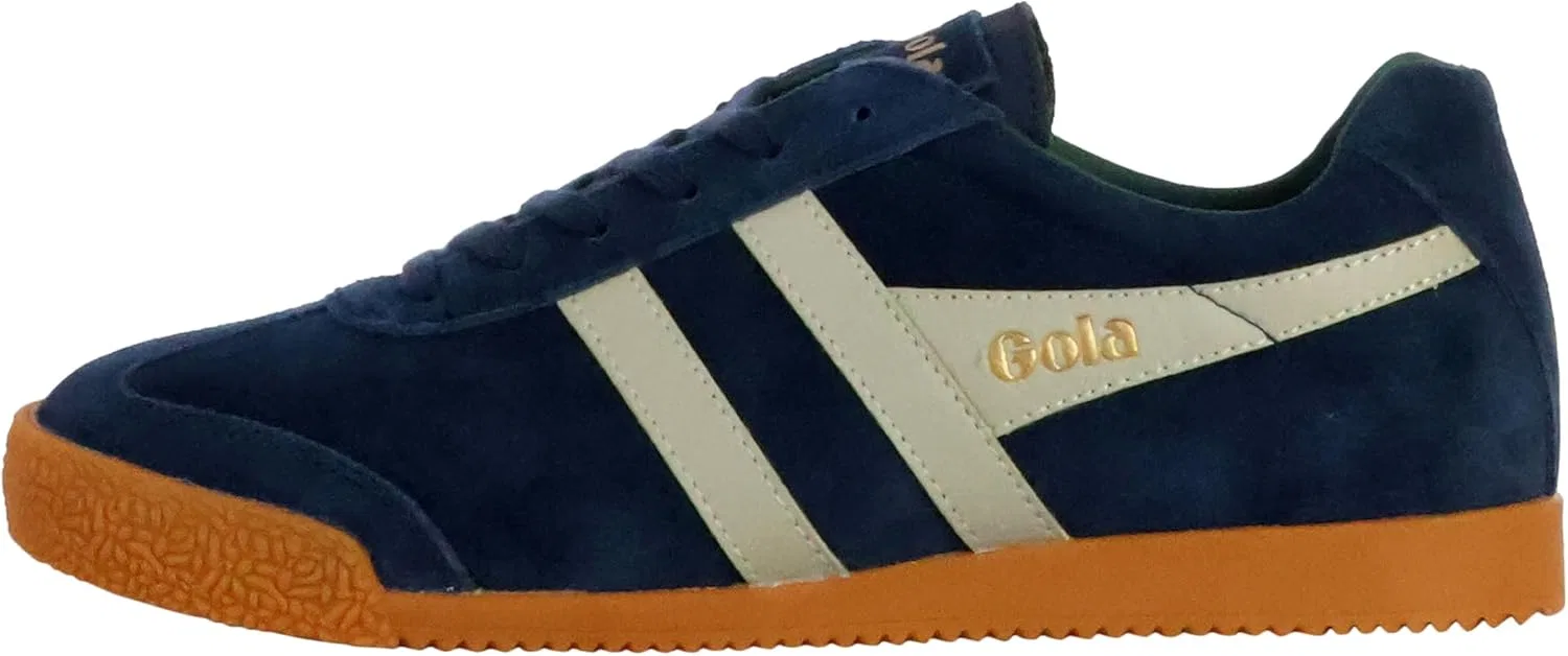 Мужские замшевые кроссовки Gola Low Harrier, Navy Blue