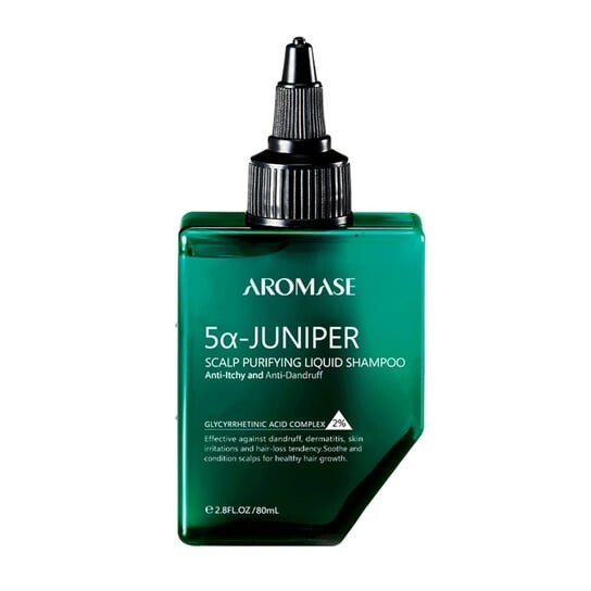 

Аромаза, Шампунь для очищения кожи головы - 5α Juniper Scalp Purifying Liquid Shampoo, 80мл, Aromase