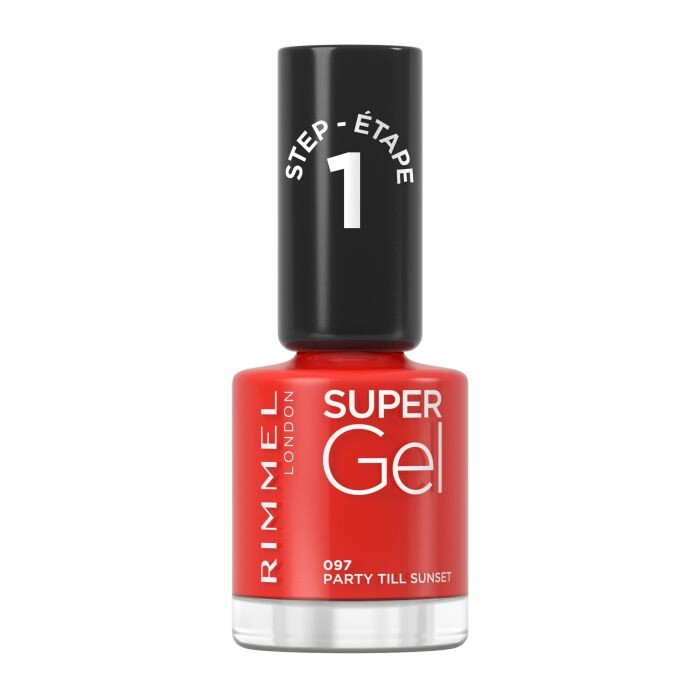 

Лак для ногтей Super Gel by Kate Moss Nail Polish Rimmel, 97 Party Till Sunset
