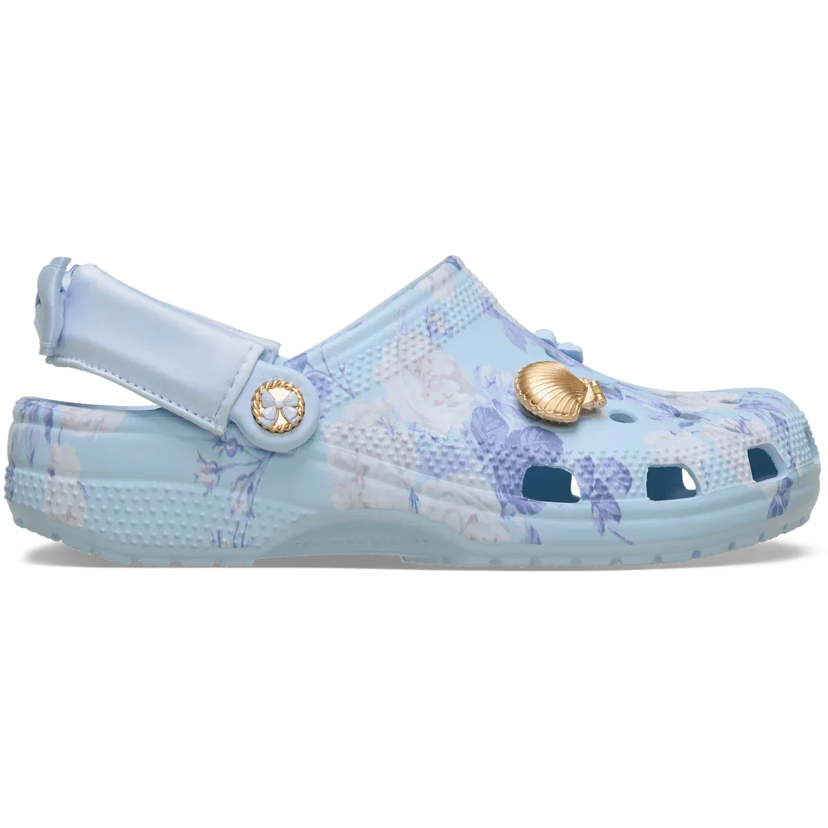 Crocs Классические синие сабо LoveShackFancy