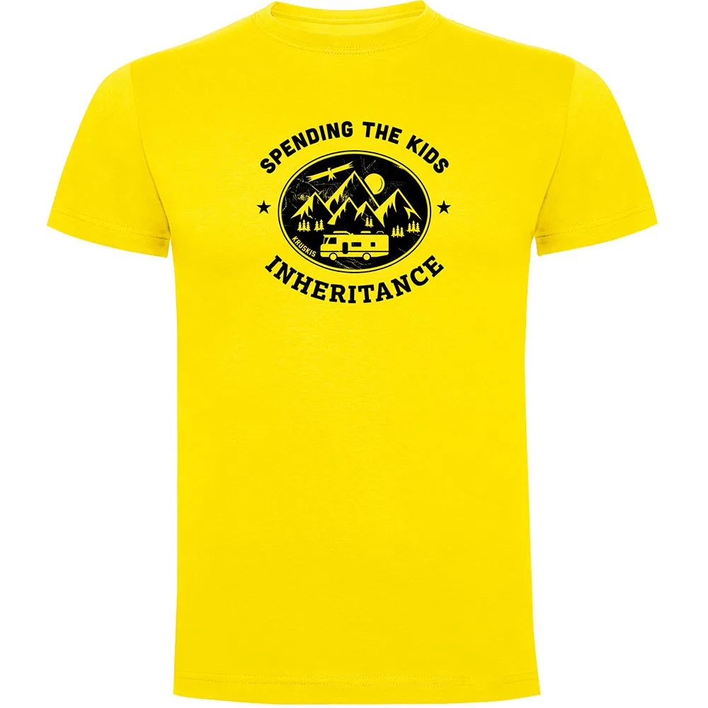 

Футболка с коротким рукавом Kruskis Inheritance, желтый