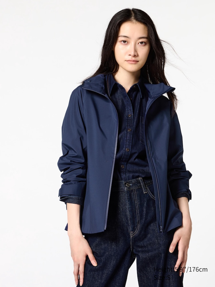 

Куртка blocktech Uniqlo, цвет 69 синий