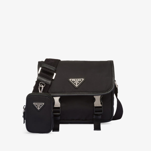 

Сумка на плечо re-nylon из переработанного нейлона Prada, черный