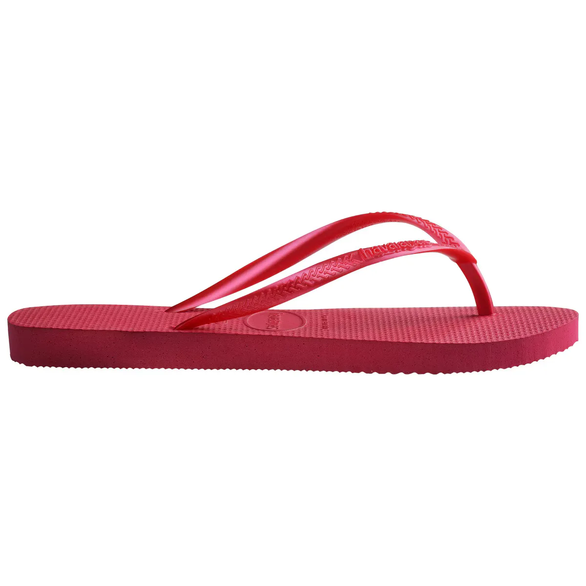 Женские сланцы для плавания Havaianas Slim, темно-розовый — фото 4